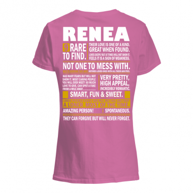 Renea Name Tee Shirts Funny Renea Name Special Gifts