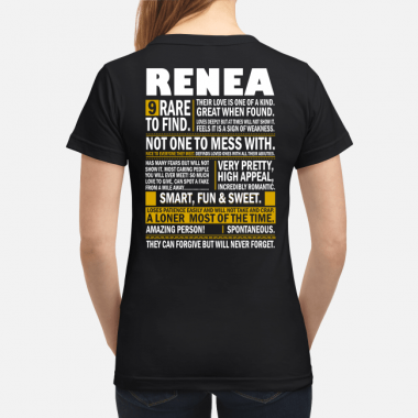 Renea Name Tee Shirts Funny Renea Name Special Gifts