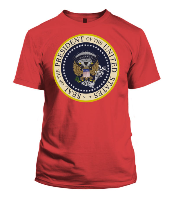 Trump Fake Russian Presidential Seal 45 Is A Puppet Political Shirt tank top long sleeve