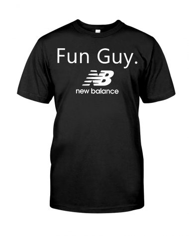 Fun guy new balance shirt