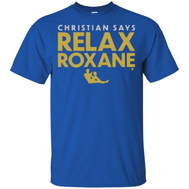 Christian Yelich Say Relax Roxane Shirt, Long Sleeve, Hoodie
