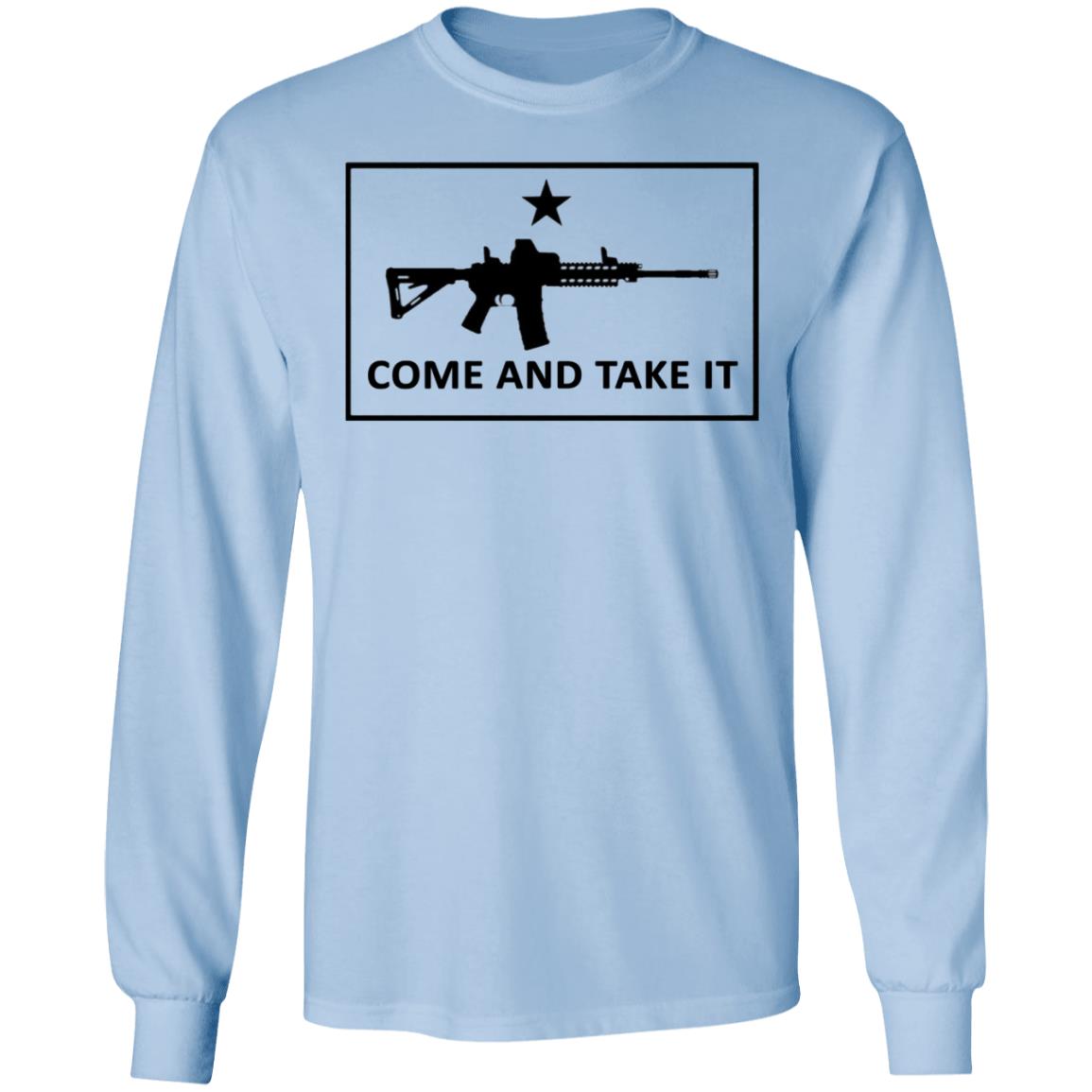 Come And Take It AR15 Shirt, long sleeve, hoodie