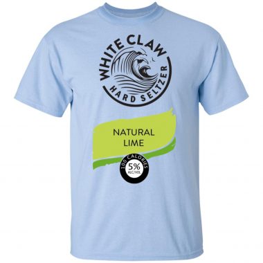 White claw Hard seltzer Natural Lime Halloween Costume Shirt