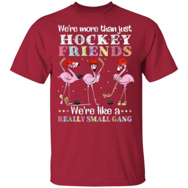 Flamingo we're more than just hockey friends we're like a really small gang Shirt