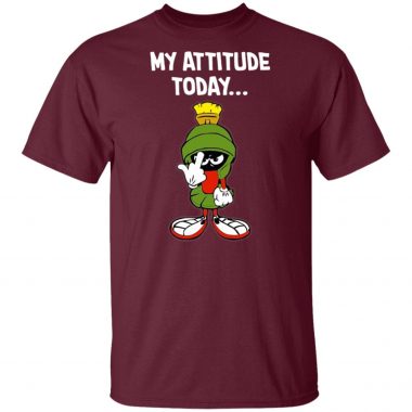 Marvin the martian my attitude today Shirt, Long sleeve, hoodie