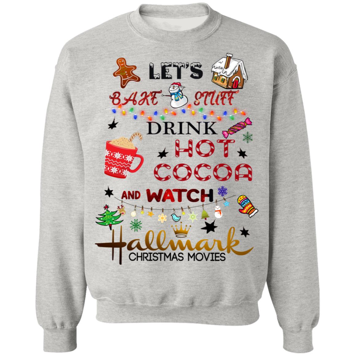 hallmark and hot cocoa shirt