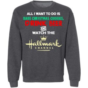 hallmark channel watching sweatshirt