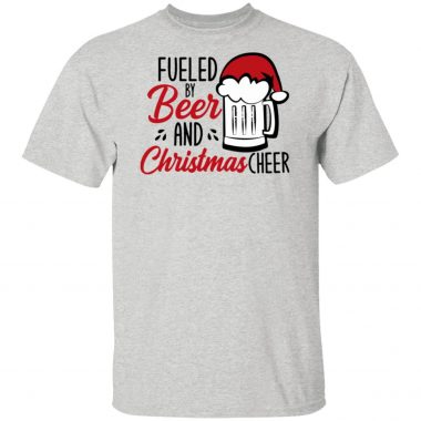 Fueled By Beer And Christmas Cheer Funny Sweater Shirt