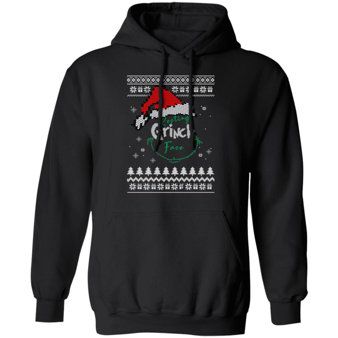 black grinch sweater