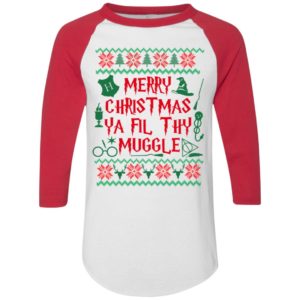 merry christmas you filthy muggle sweater