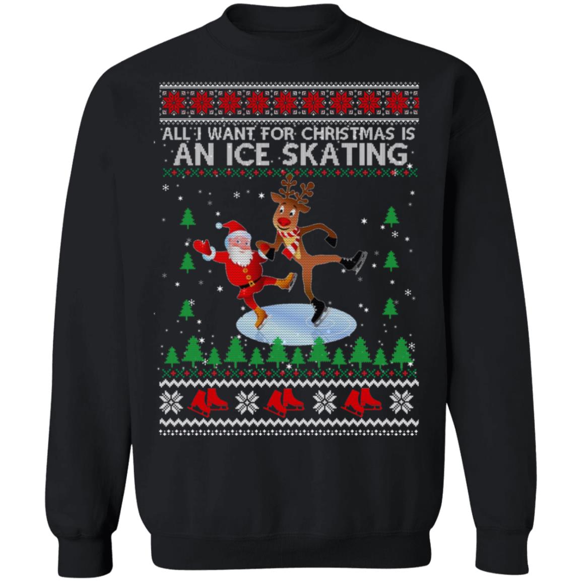 ice skating sweater