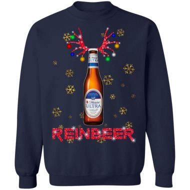 Michelob Ultra Reinbeer Christmas Sweatshirt, Hoodie