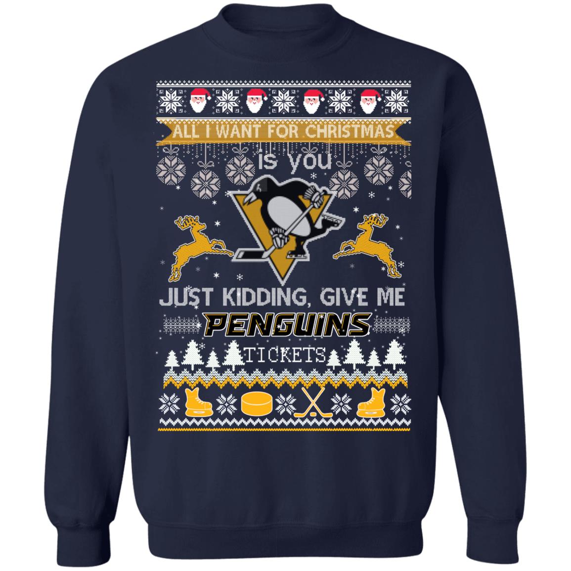 pittsburgh penguins christmas sweater