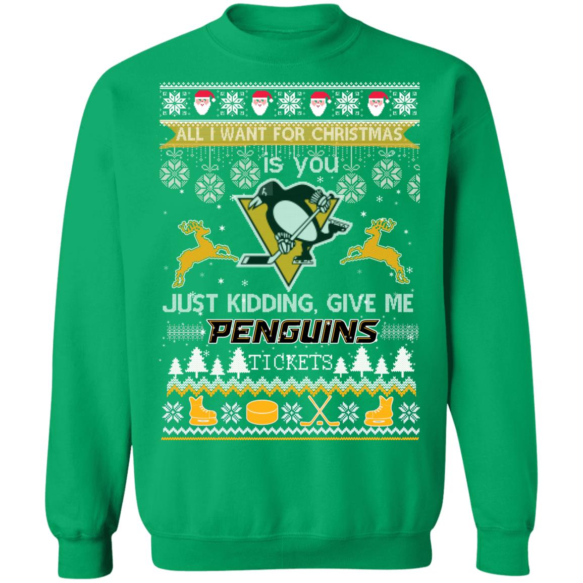 pittsburgh penguins christmas shirt