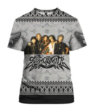 Aerosmith Band 3D Print Christmas Ugly Sweater, Hoodie