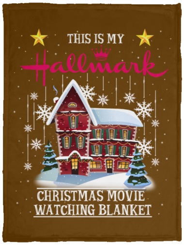 Hallmark Christmas Movie Fleece Blankets, Cozy Plush Fleece, Sherpa Blanket