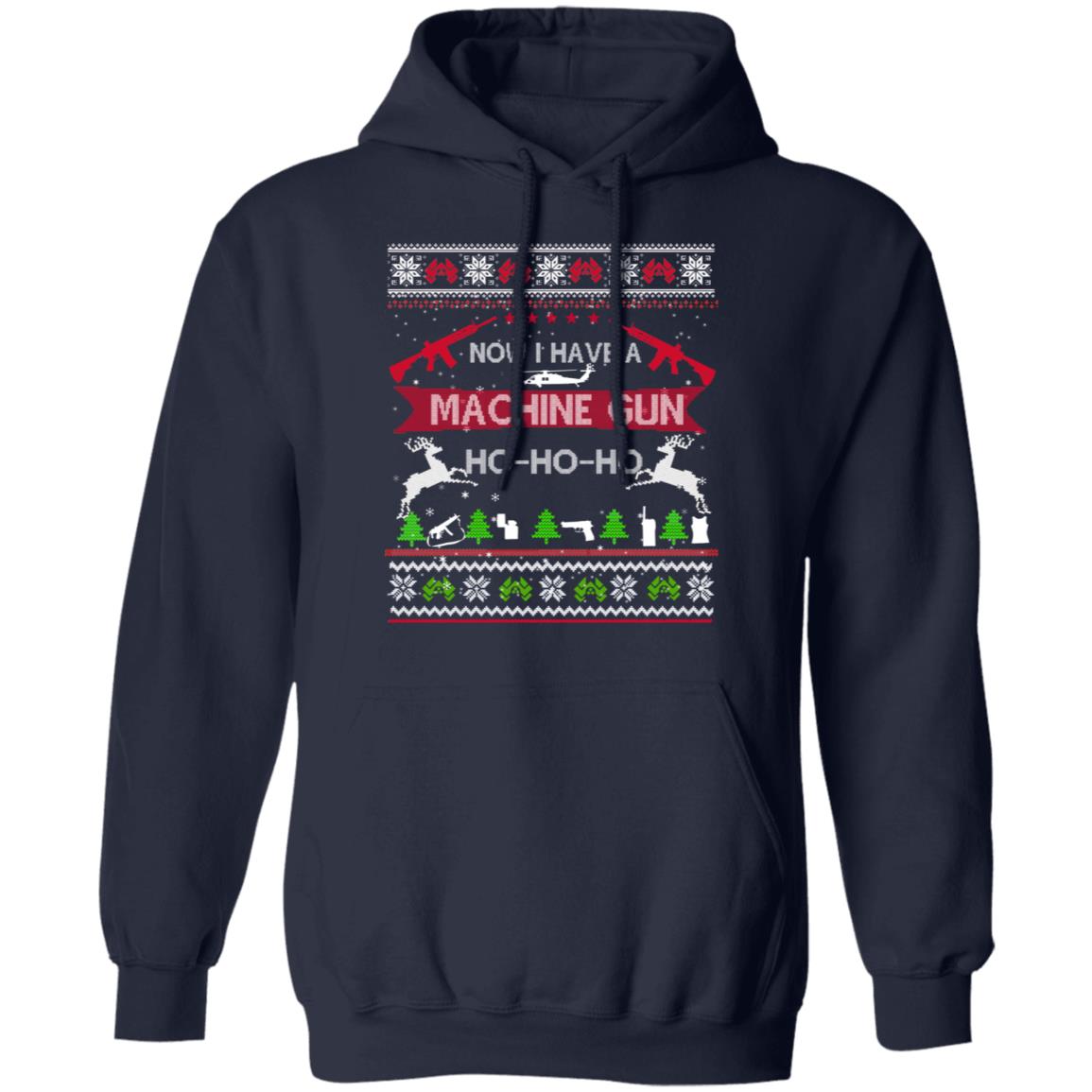 Die Hard Ugly Christmas Sweater Now I Have A Machine Gun