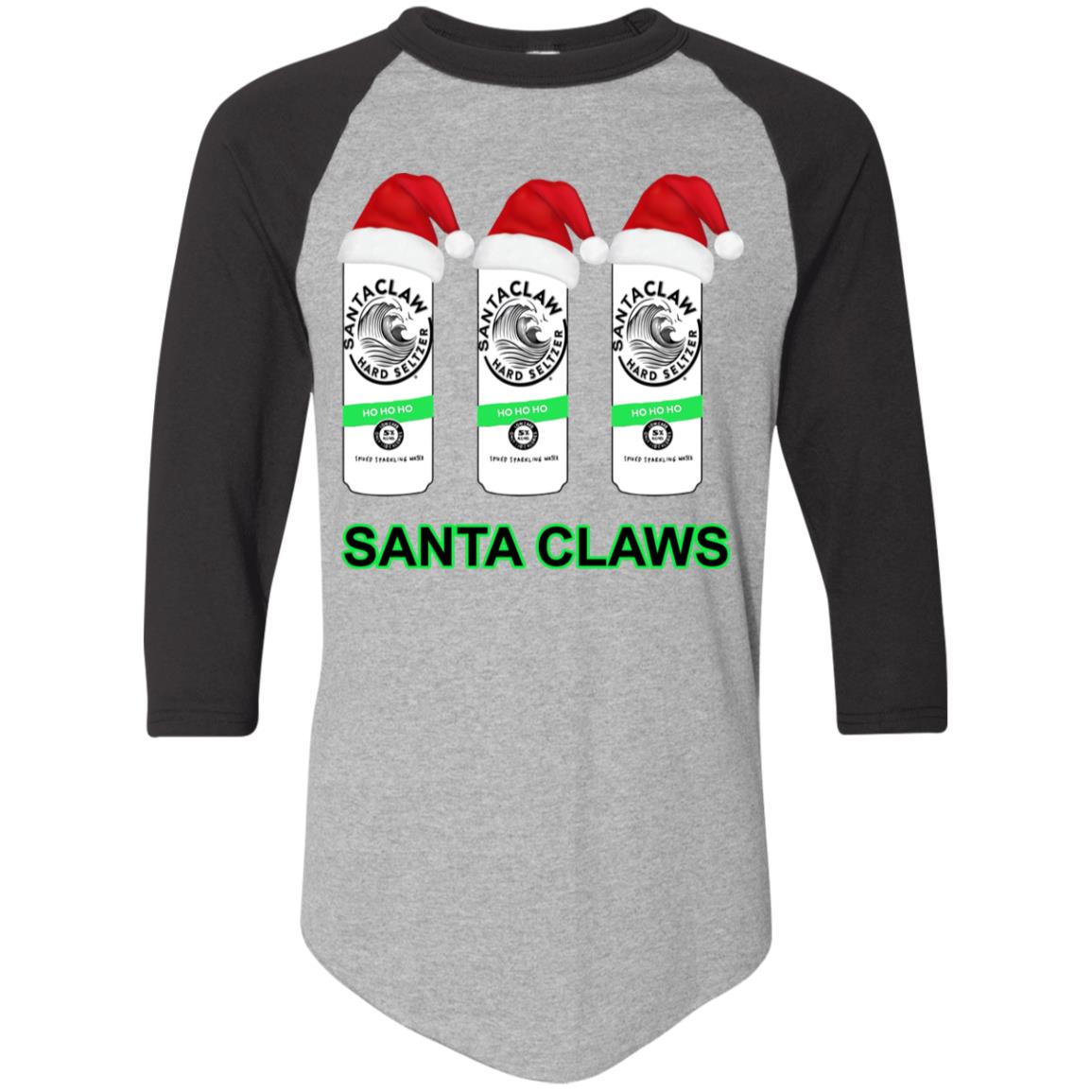 santa claws white claw sweatshirt