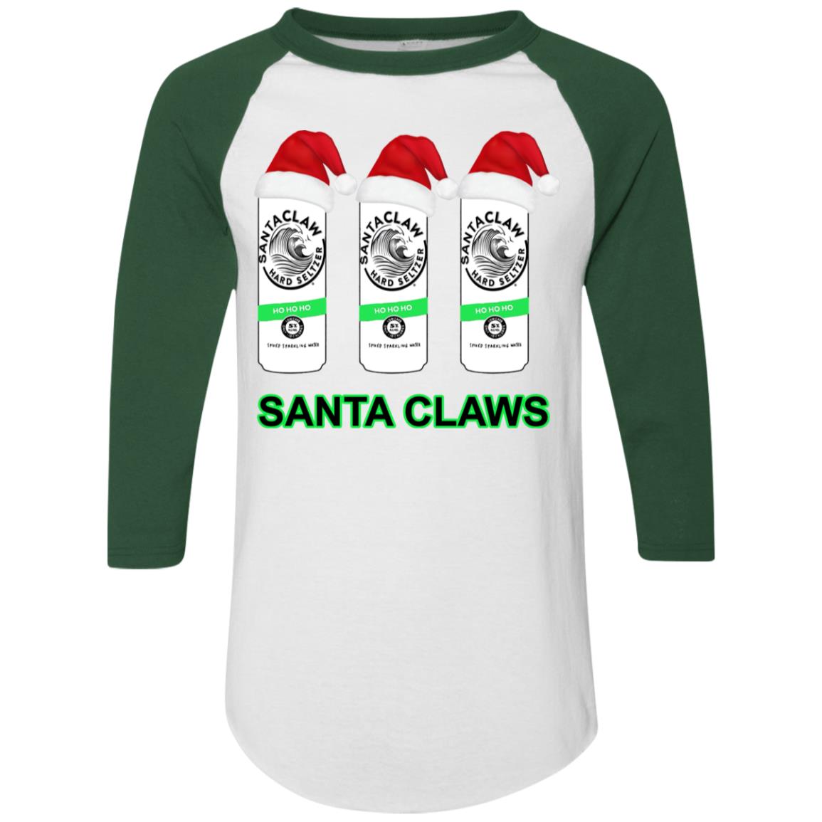 santa claws white claw sweatshirt