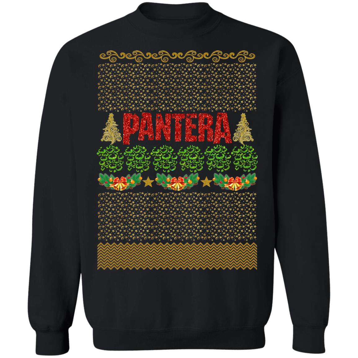 pantera holiday sweater. 
