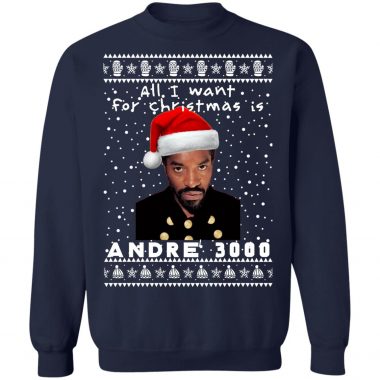 André 3000 Rapper Ugly Christmas Sweater, Long Sleeve, Hoodie