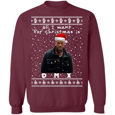 DMX Rapper Ugly Christmas Sweater, Long Sleeve, Hoodie