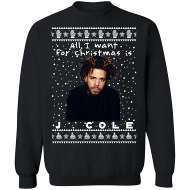 J. Cole Rapper Ugly Christmas Sweater, Long Sleeve, hoodie
