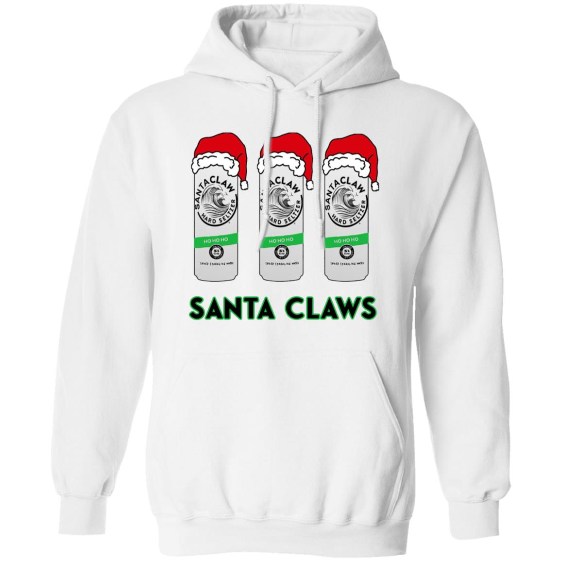 white claw santa hat