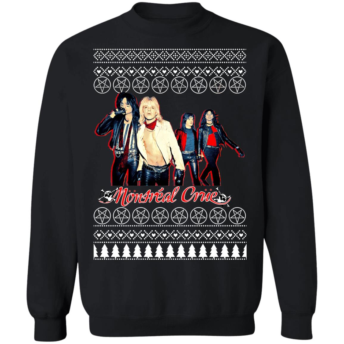 motley crue crewneck sweatshirt