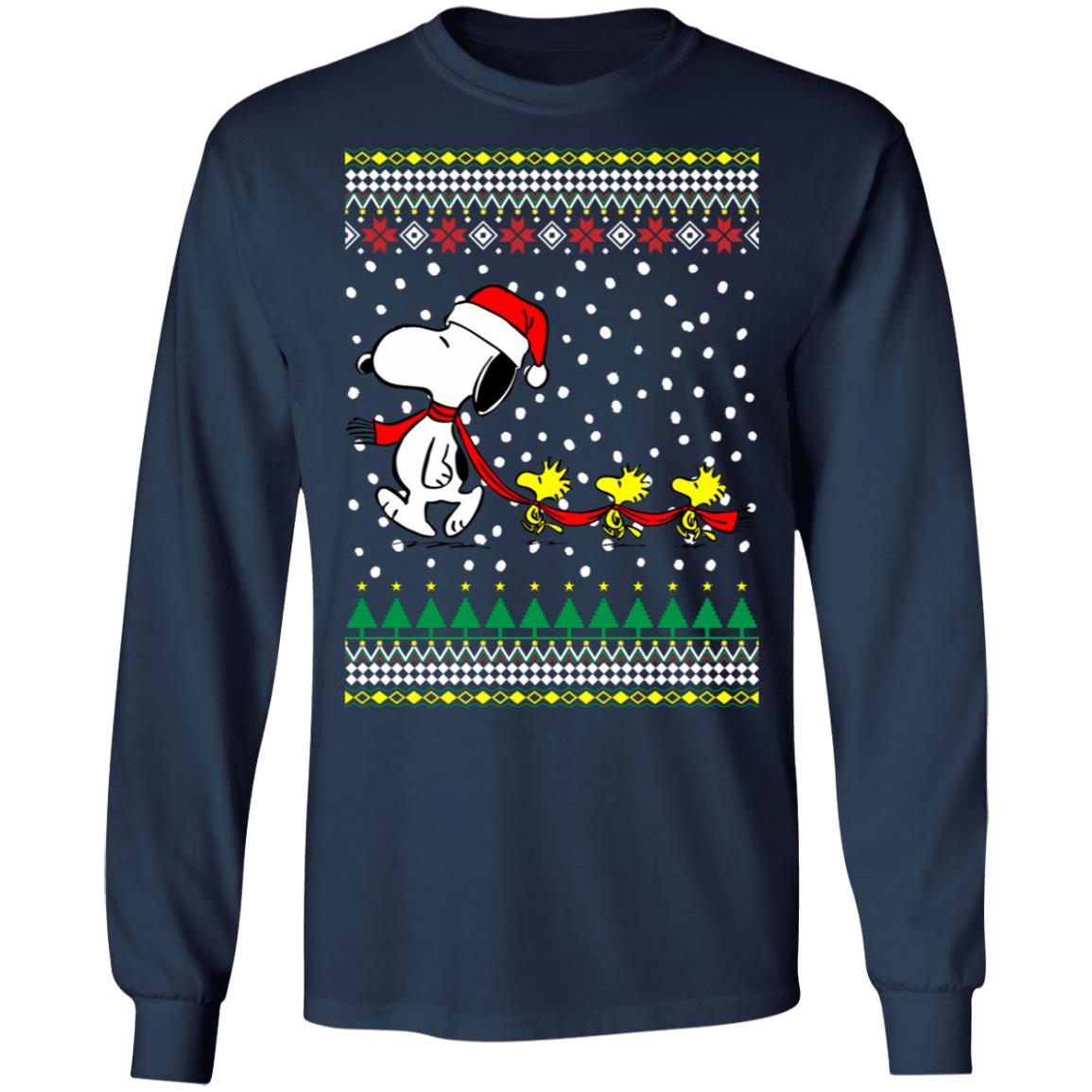 Snoopy and Woodstock Ugly Christmas Sweater