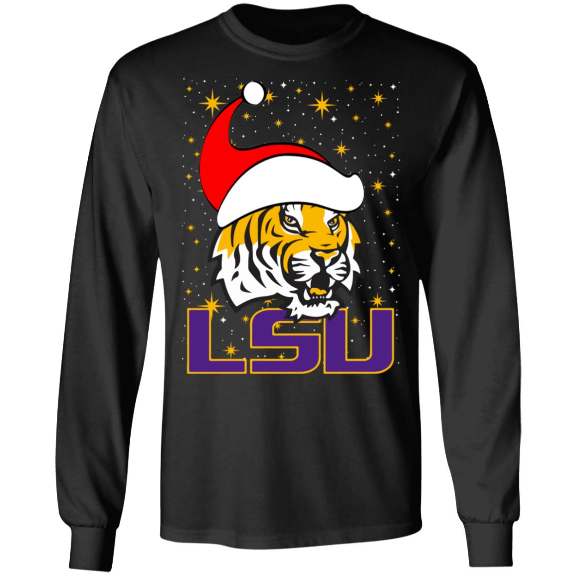 lsu christmas shirt