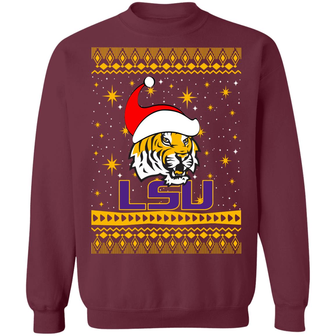 lsu christmas shirt