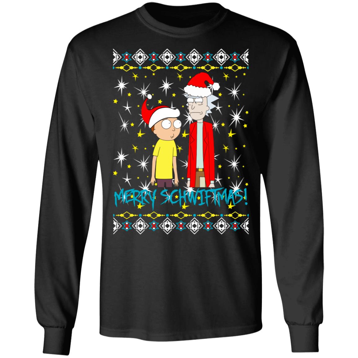 rick morty sweater