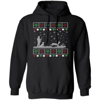 Funny Mens Deer Hunting Lover Ugly Christmas Sweatshirt
