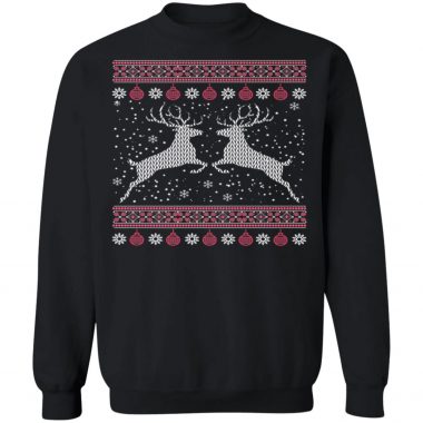 Funny Mens Hunting Lover Ugly Christmas Sweatshirt, long Sleeve, Hoodie