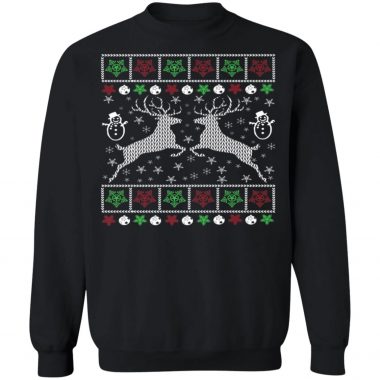 Funny Mens Hunting Ugly Christmas Sweater