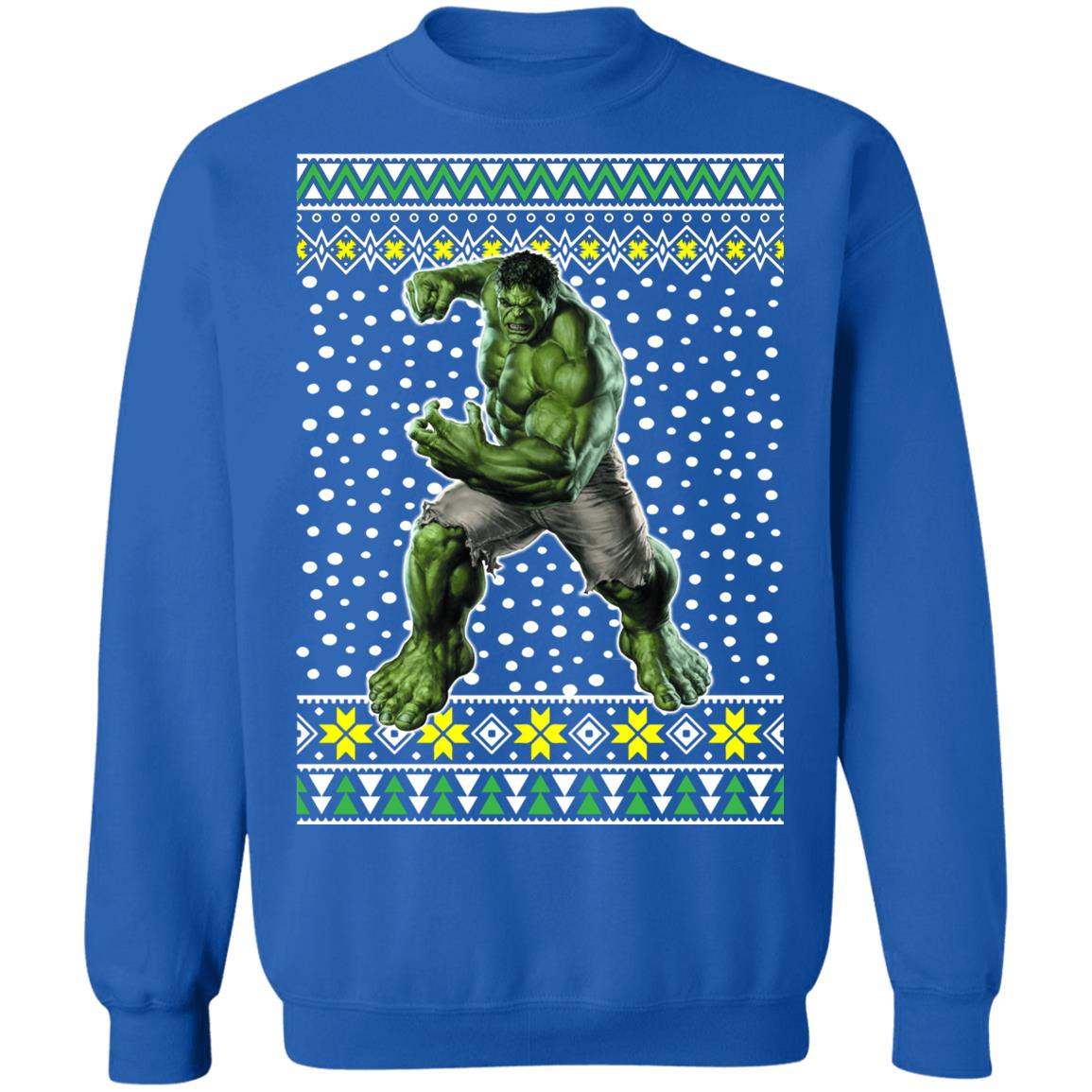 hulk ugly christmas sweater