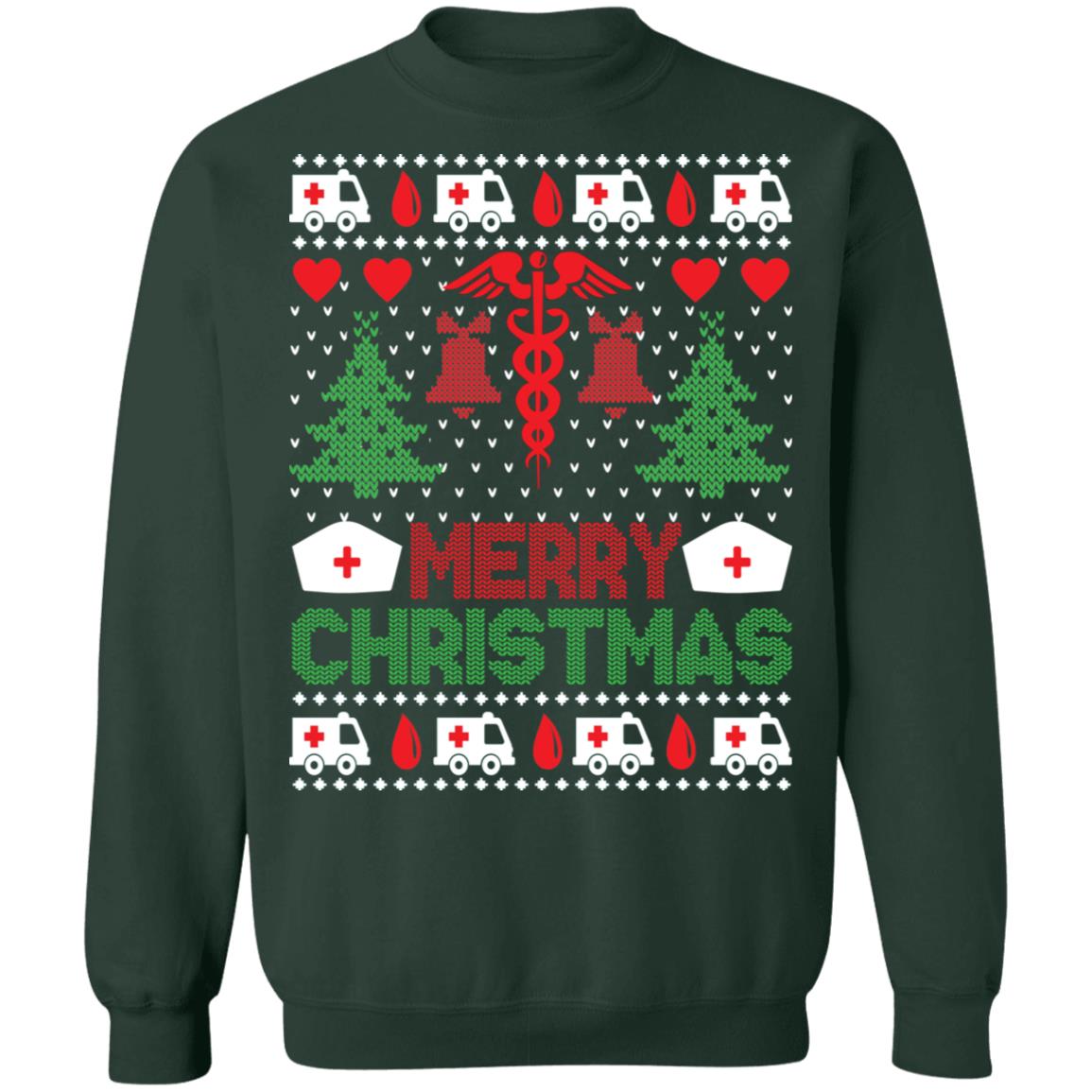 Nurse ugly christmas sweater