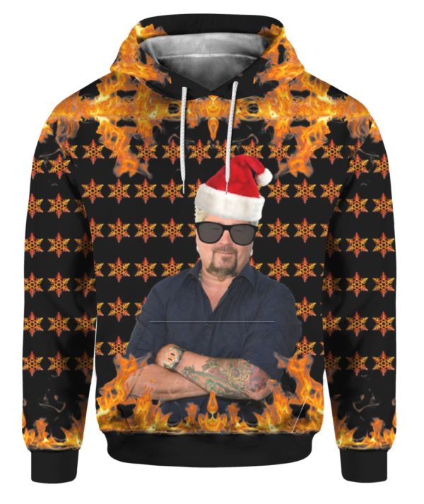 Guy Fieri Welcome To Flavortown 3D Print Christmas Sweater