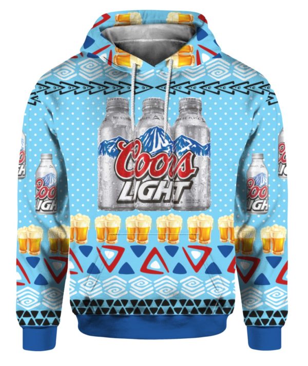 coors light ugly christmas sweater