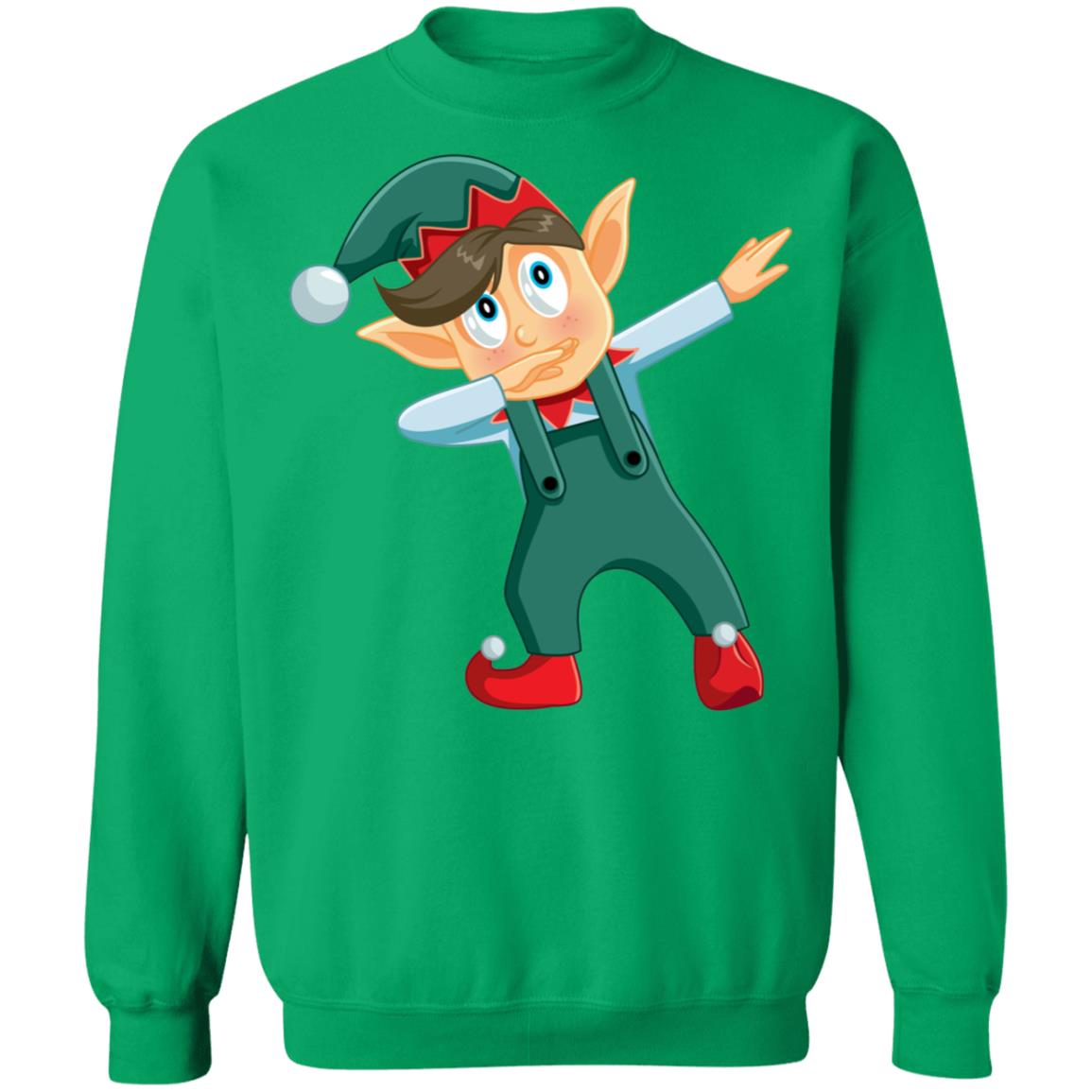 Dabbing elf christmas shirt sweater hoodie