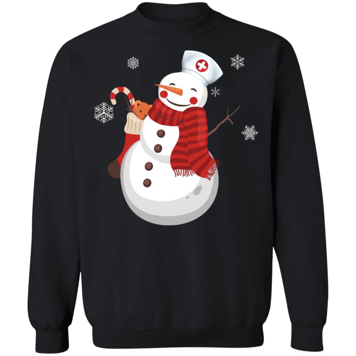 snowman sweat shirt