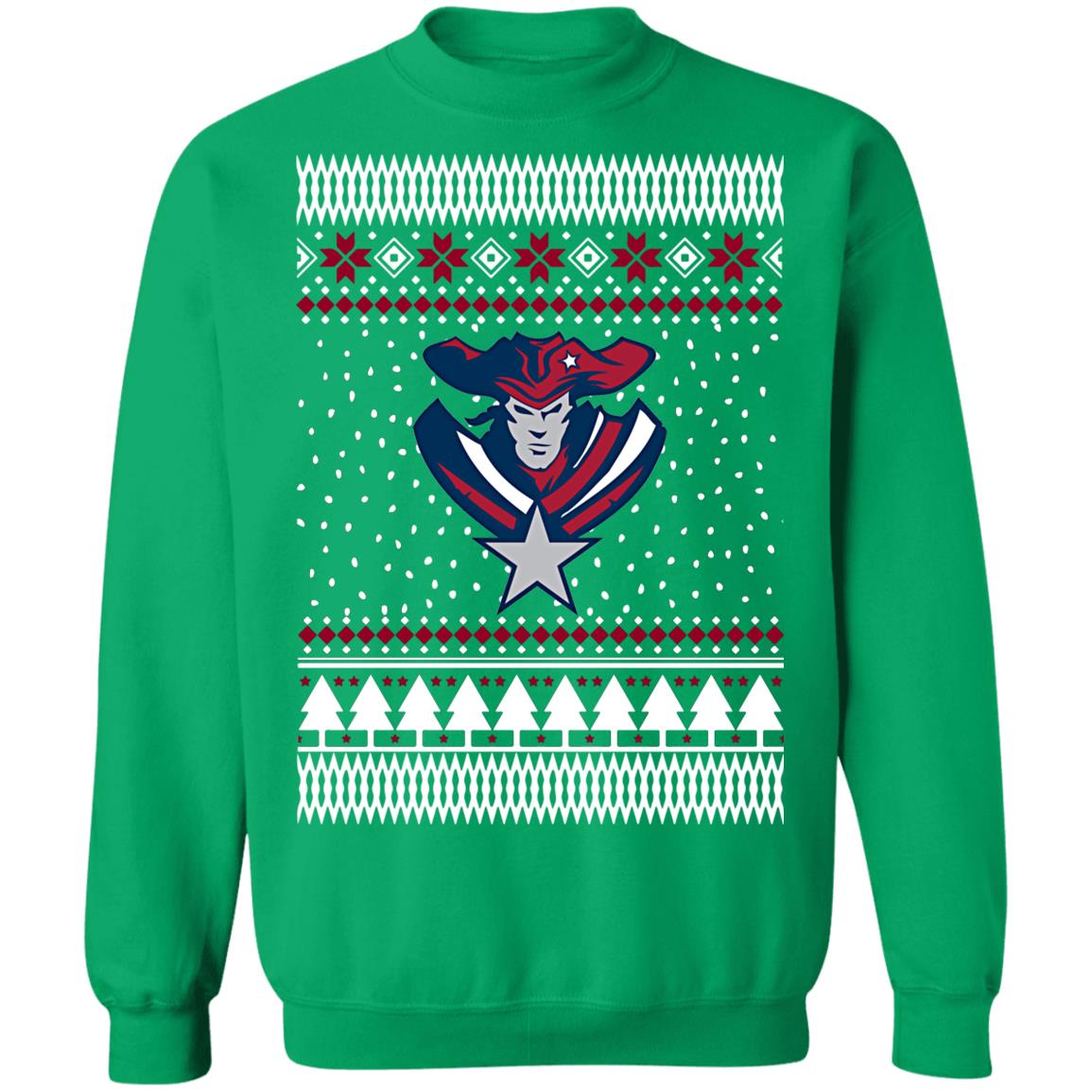 patriots green sweatshirt