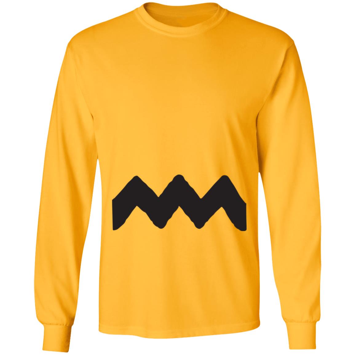 Charlie Brown Stripe Costume T-Shirt Long Sleeve Hoodie