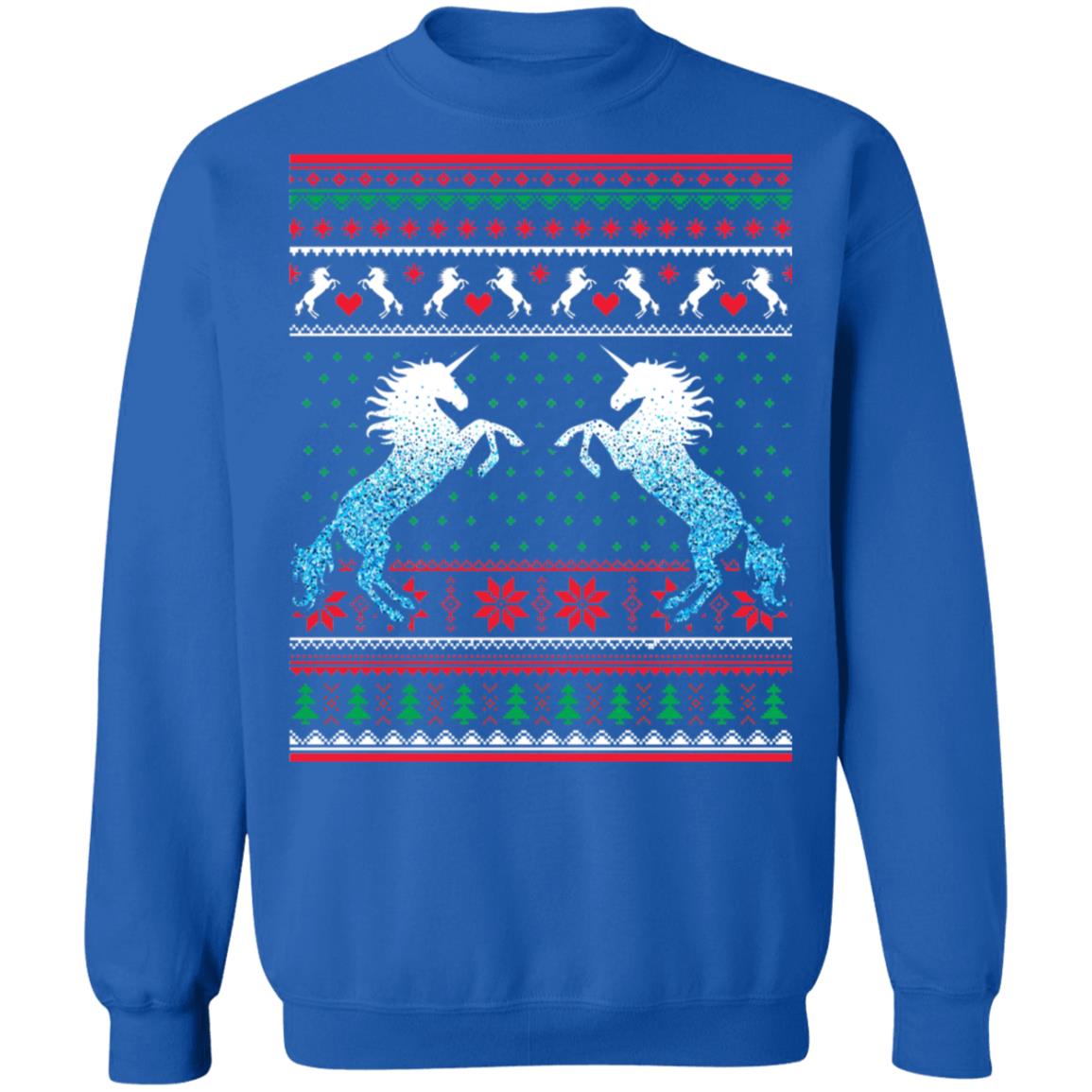 Unicorn Ugly Christmas Sweater Fantasy Trendy Magical Xmas Gift