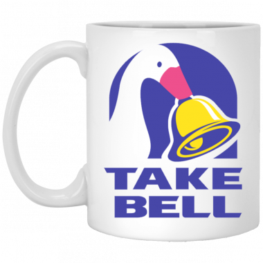 Duck Take Bell Mug, Necklace, Travel Mug