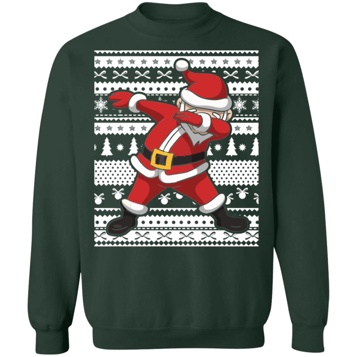 dabbing santa sweatshirt