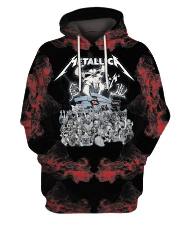 Metallica Rock Band 3D Print Hoodie Sweater Shirt