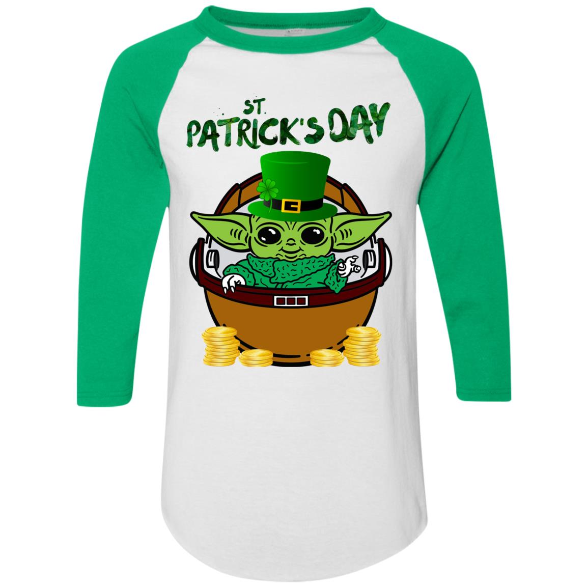 Lucky Shamrock Irish Holiday Shirt Good Luck Charm Shirt Yoda Lovers Baby Yoda Shirt Star Wars St Patricks Shirt Green Yoda Shirt