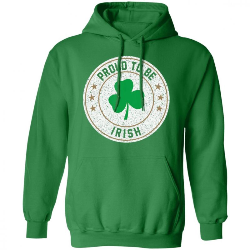 Proud to be Irish Lucky Shamrock St Patrick's Day T-Shirt Long Sleeve ...